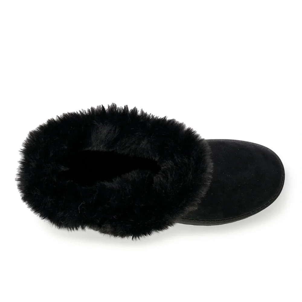 SO Sophia black winter boots. Size 2 youth